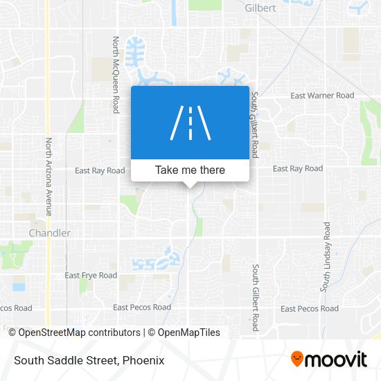 Mapa de South Saddle Street