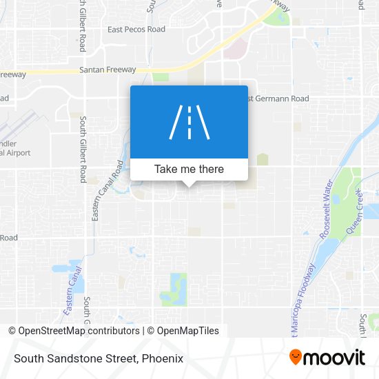 South Sandstone Street map