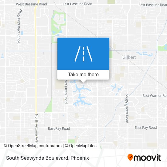 South Seawynds Boulevard map