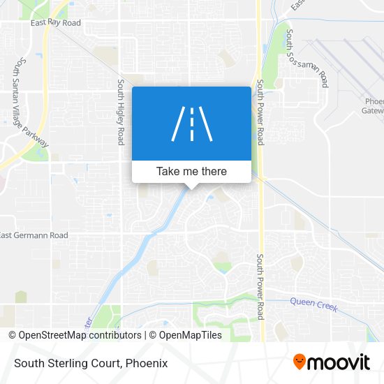 South Sterling Court map