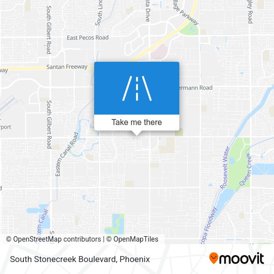 Mapa de South Stonecreek Boulevard