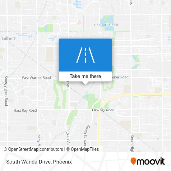 Mapa de South Wanda Drive