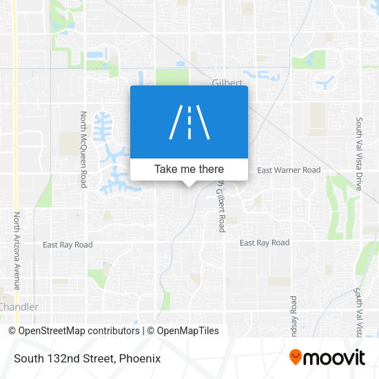 Mapa de South 132nd Street