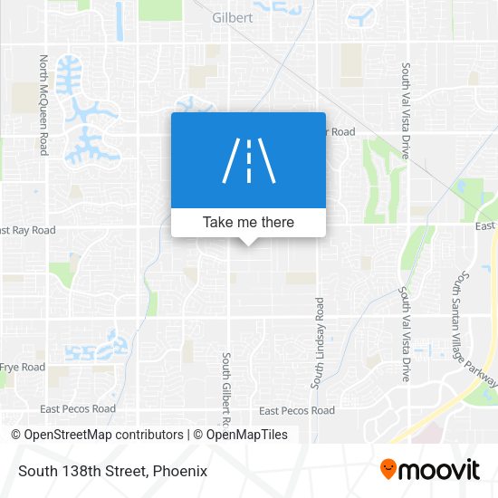 Mapa de South 138th Street