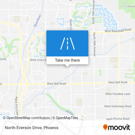 Mapa de North Everson Drive