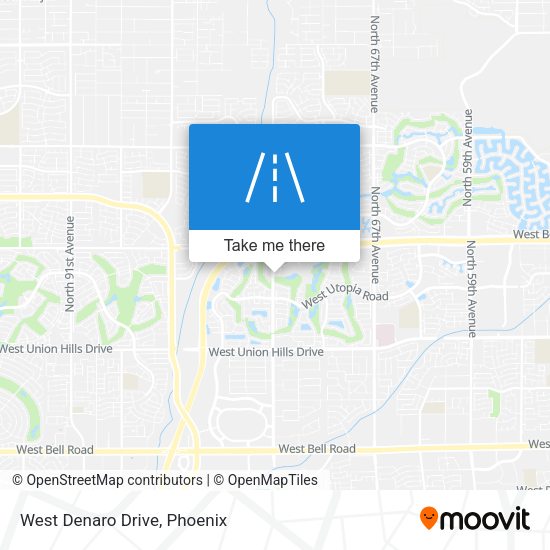 Mapa de West Denaro Drive