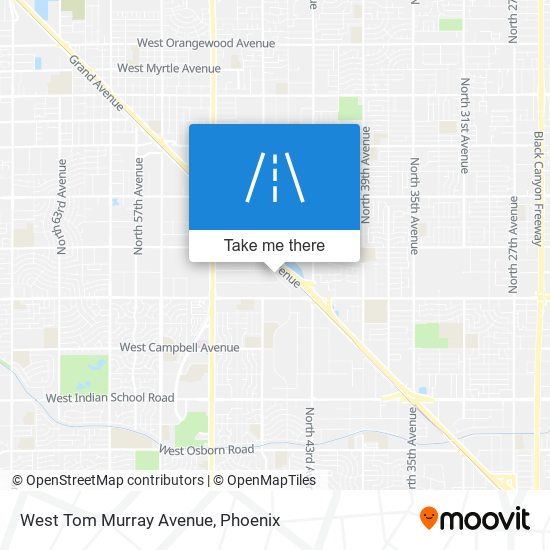 Mapa de West Tom Murray Avenue