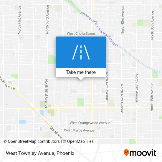 Mapa de West Townley Avenue