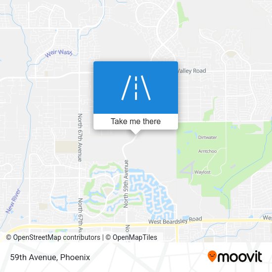 Mapa de 59th Avenue