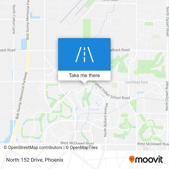 Mapa de North 152 Drive