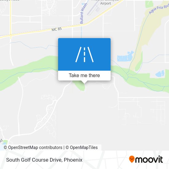 Mapa de South Golf Course Drive