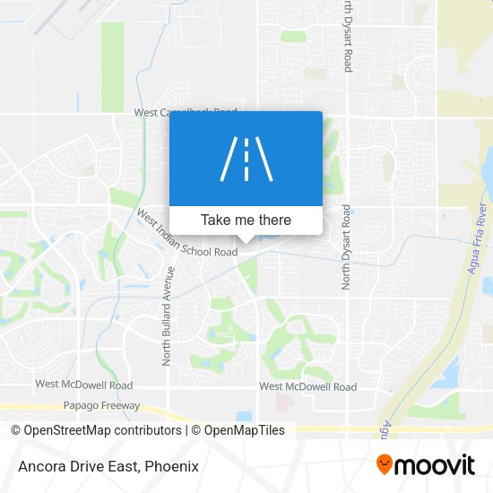 Mapa de Ancora Drive East