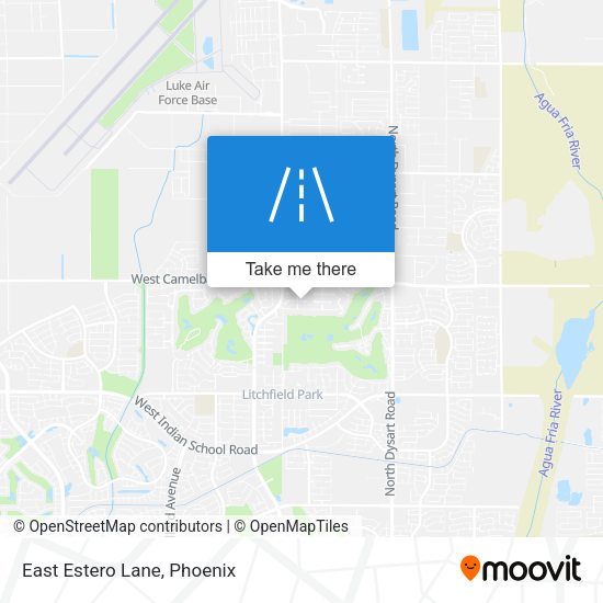 Mapa de East Estero Lane
