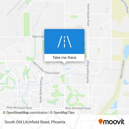 Mapa de South Old Litchfield Road