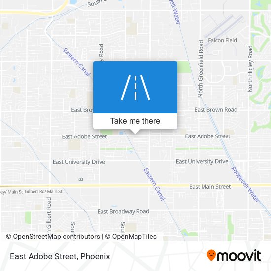 Mapa de East Adobe Street