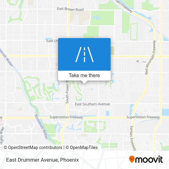 Mapa de East Drummer Avenue