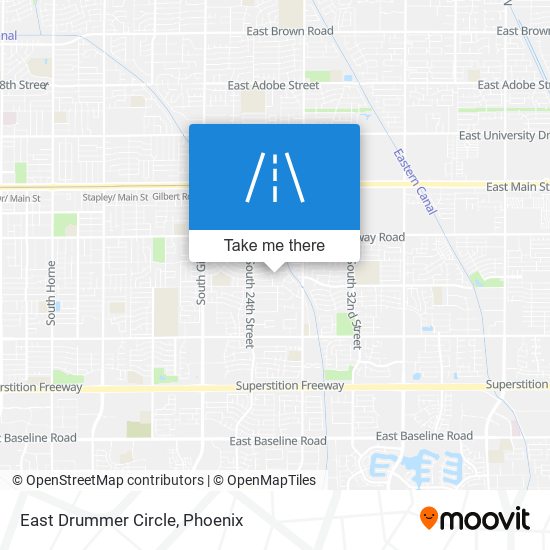 East Drummer Circle map