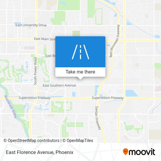 Mapa de East Florence Avenue