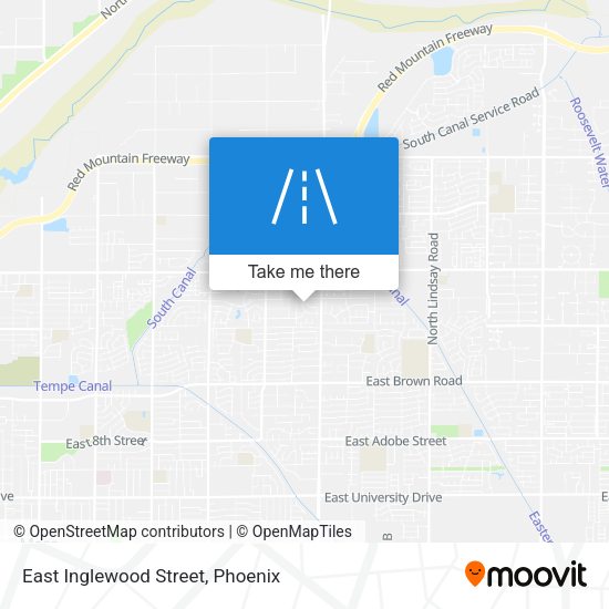 Mapa de East Inglewood Street