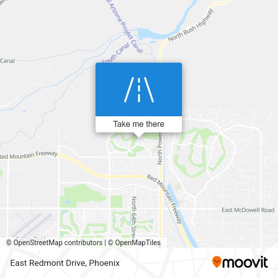 East Redmont Drive map