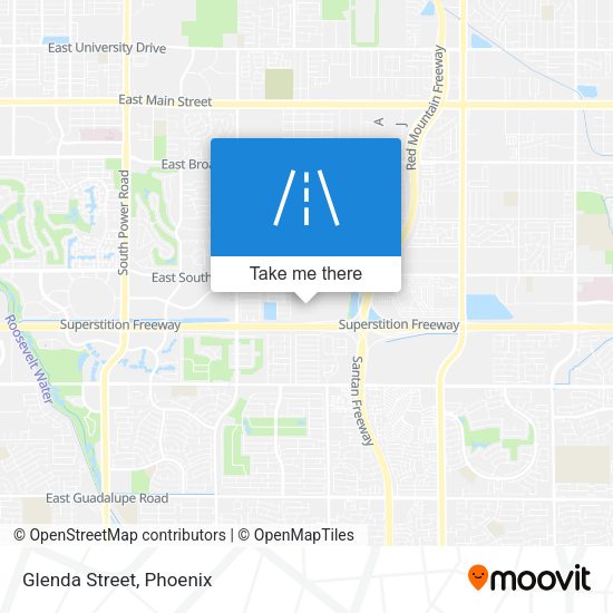 Mapa de Glenda Street