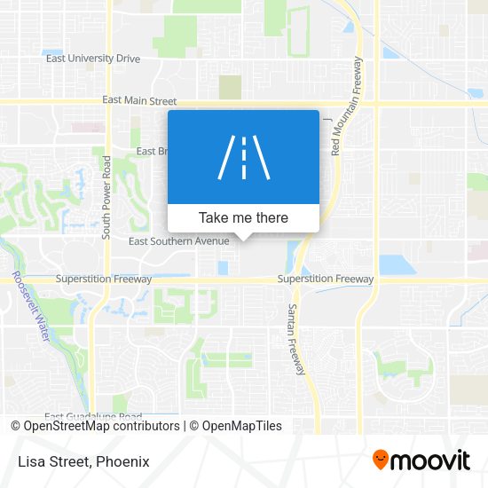 Mapa de Lisa Street