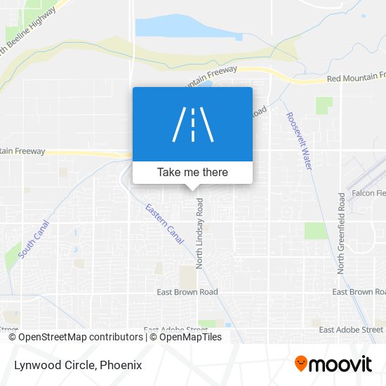 Mapa de Lynwood Circle