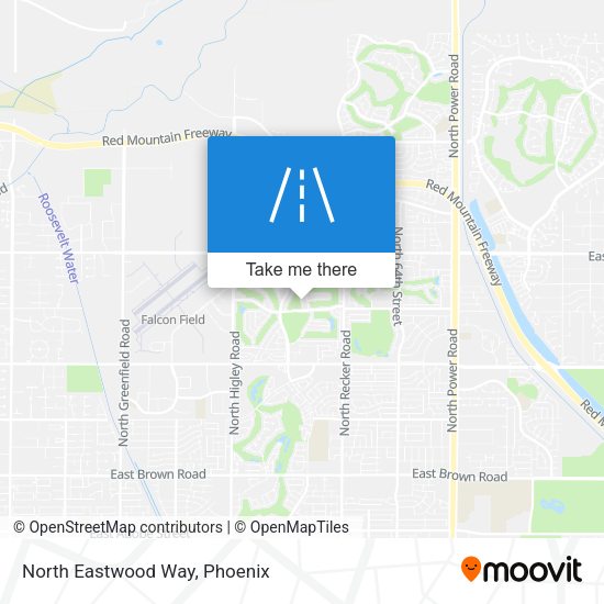 Mapa de North Eastwood Way