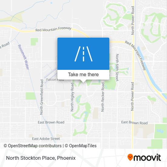Mapa de North Stockton Place