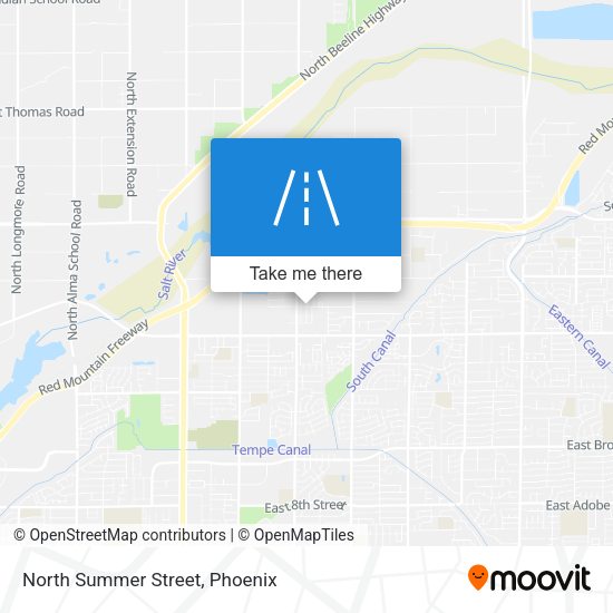 Mapa de North Summer Street