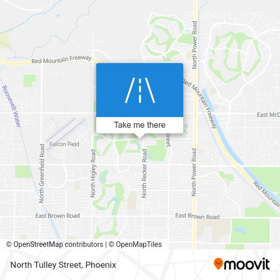 North Tulley Street map
