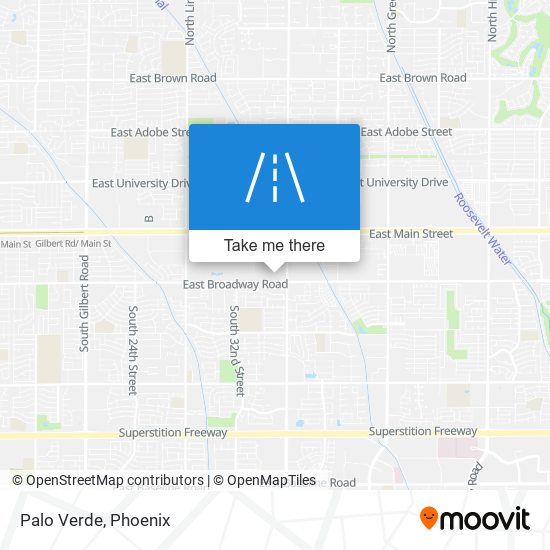 Palo Verde map