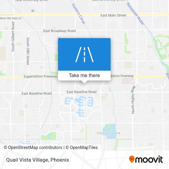 Mapa de Quail Vista Village