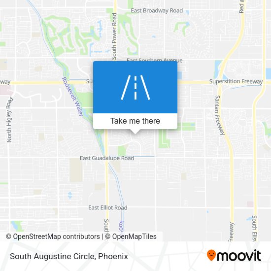 Mapa de South Augustine Circle