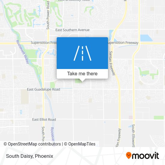 South Daisy map