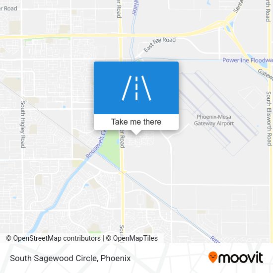 South Sagewood Circle map