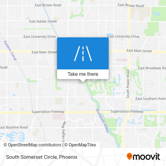 South Somerset Circle map