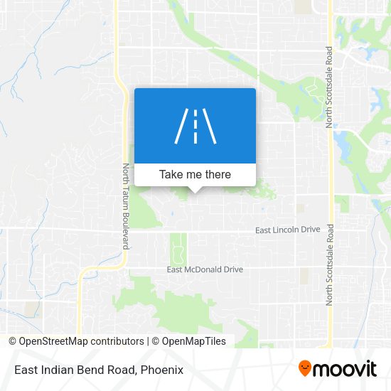 Mapa de East Indian Bend Road