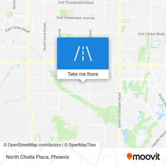 North Cholla Place map