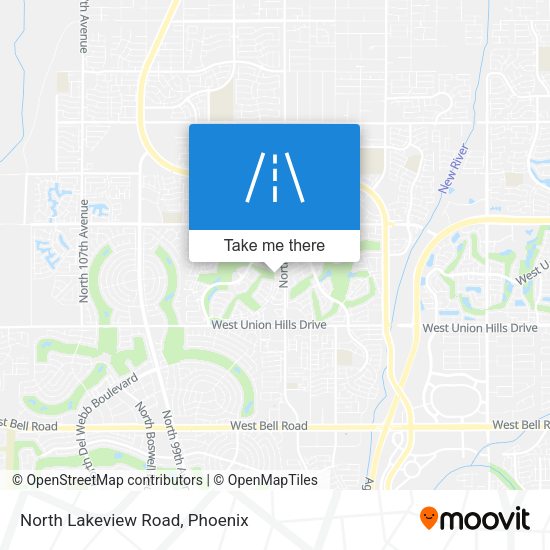 Mapa de North Lakeview Road