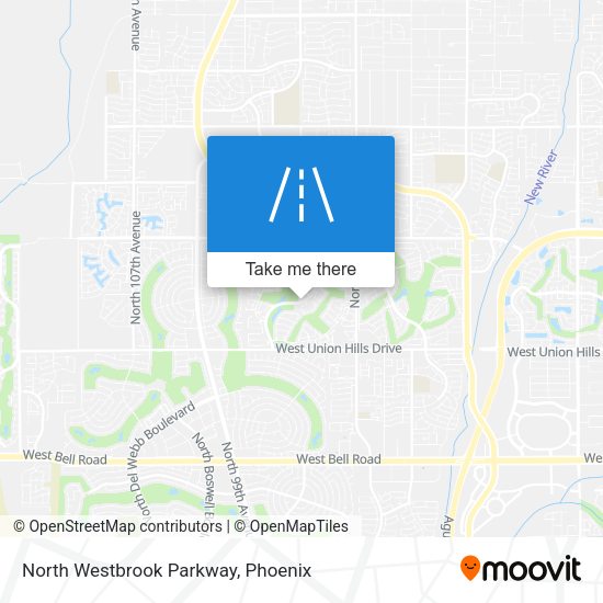 North Westbrook Parkway map