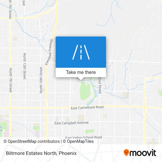 Mapa de Biltmore Estates North
