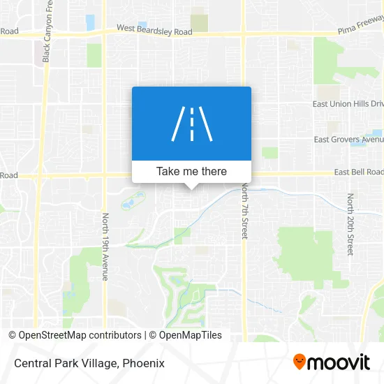 Central Park Village map