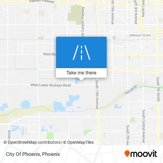 City Of Phoenix map