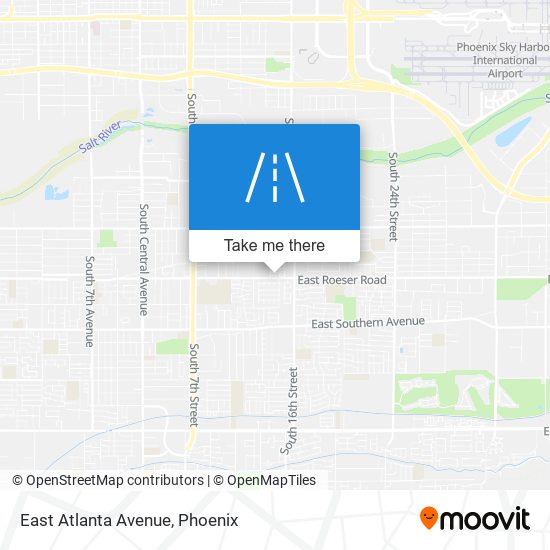 East Atlanta Avenue map