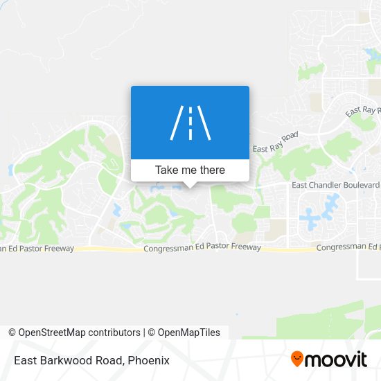 Mapa de East Barkwood Road