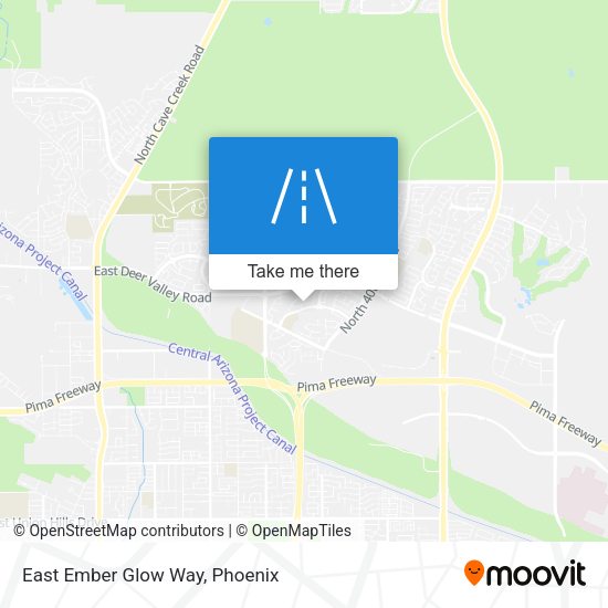 Mapa de East Ember Glow Way