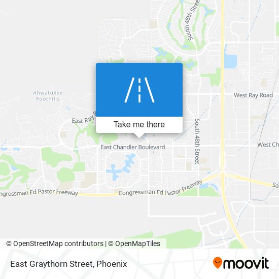 Mapa de East Graythorn Street