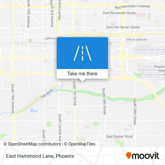 Mapa de East Hammond Lane