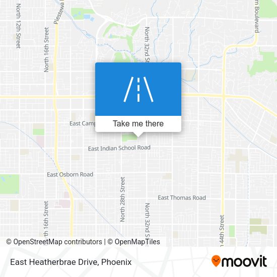 East Heatherbrae Drive map
